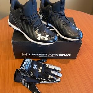 Under Armour Football Cleats Mens USA 7